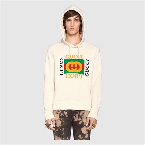 discount gucci hoodie|oversize sweatshirt with gucci print.